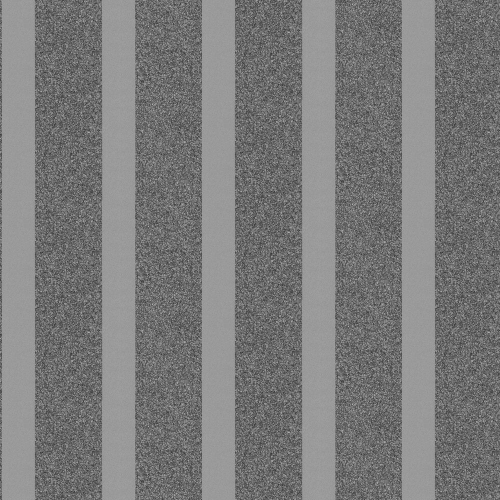 Massima Stripe Wallpaper - Silver - by Albany