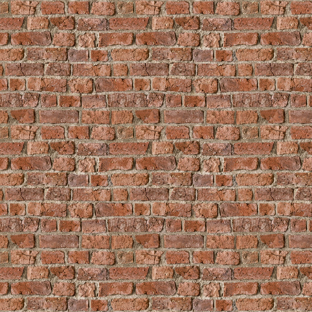 Urban Brick Wallpaper - Red - by Arthouse