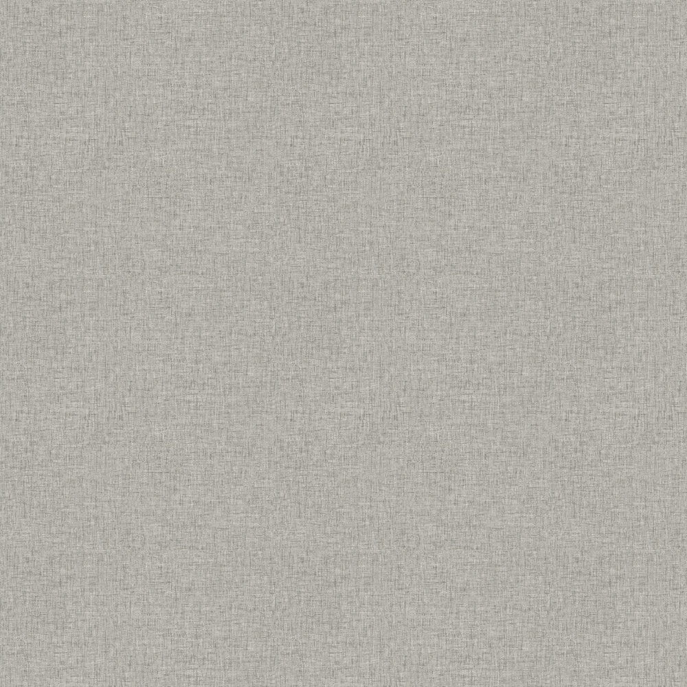 Linen Texture Wallpaper - Mid Grey - by Arthouse