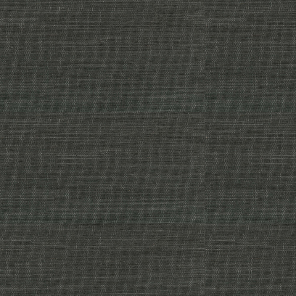 Kanoko Grasscloth Wallpaper - Charcoal - by Osborne & Little