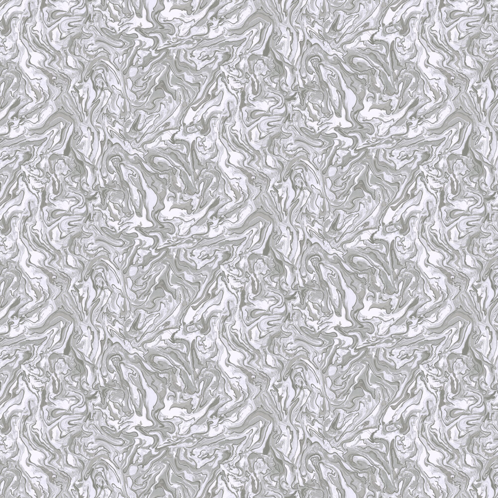 Liquid Marble Wallpaper - Grey - by Arthouse