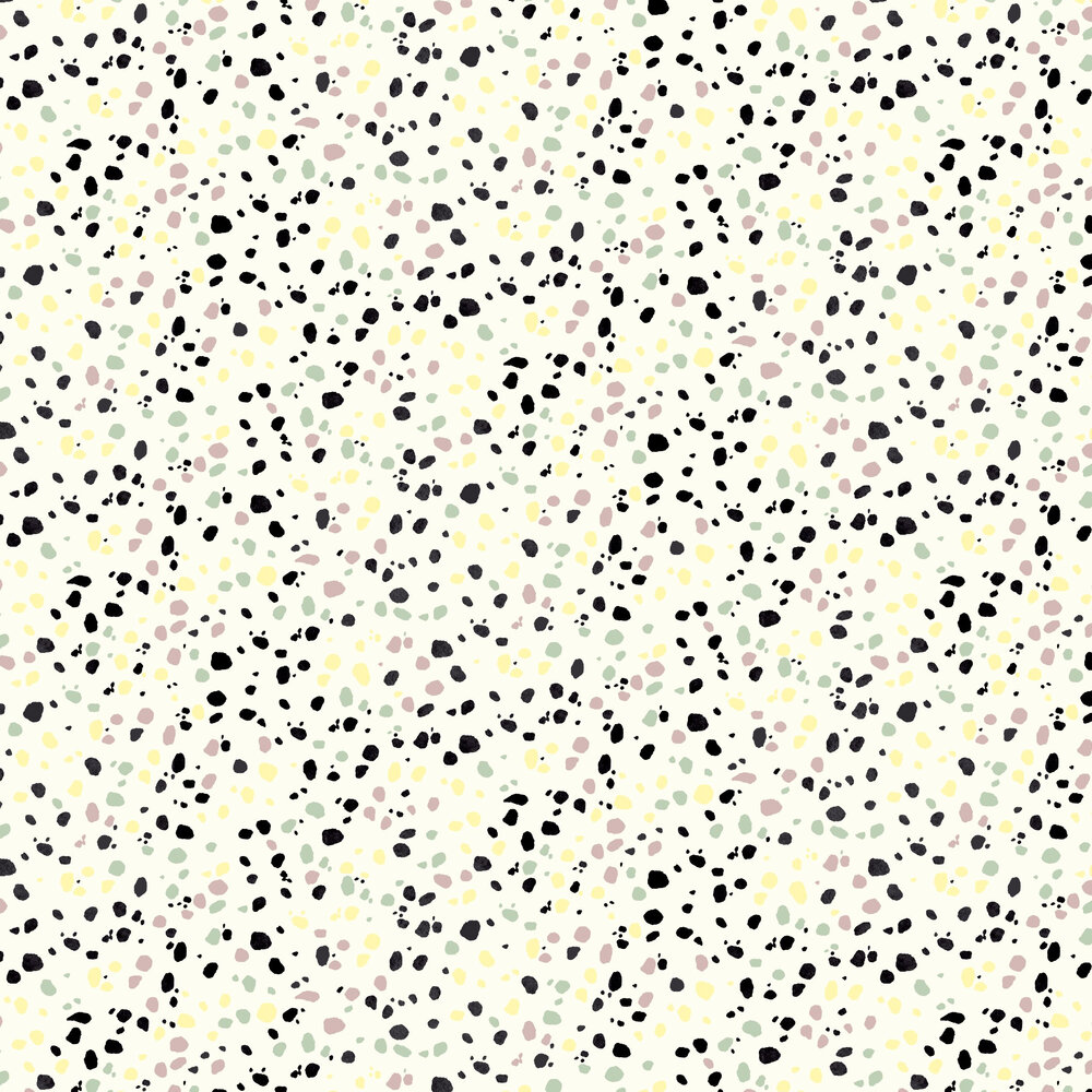 Dalmatian Wallpaper - Pastel Multi - by Arthouse