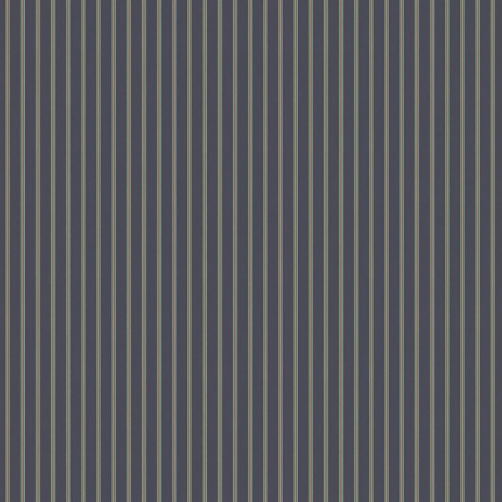 Suitcase Stripe Wallpaper - Navy - by Ted Baker