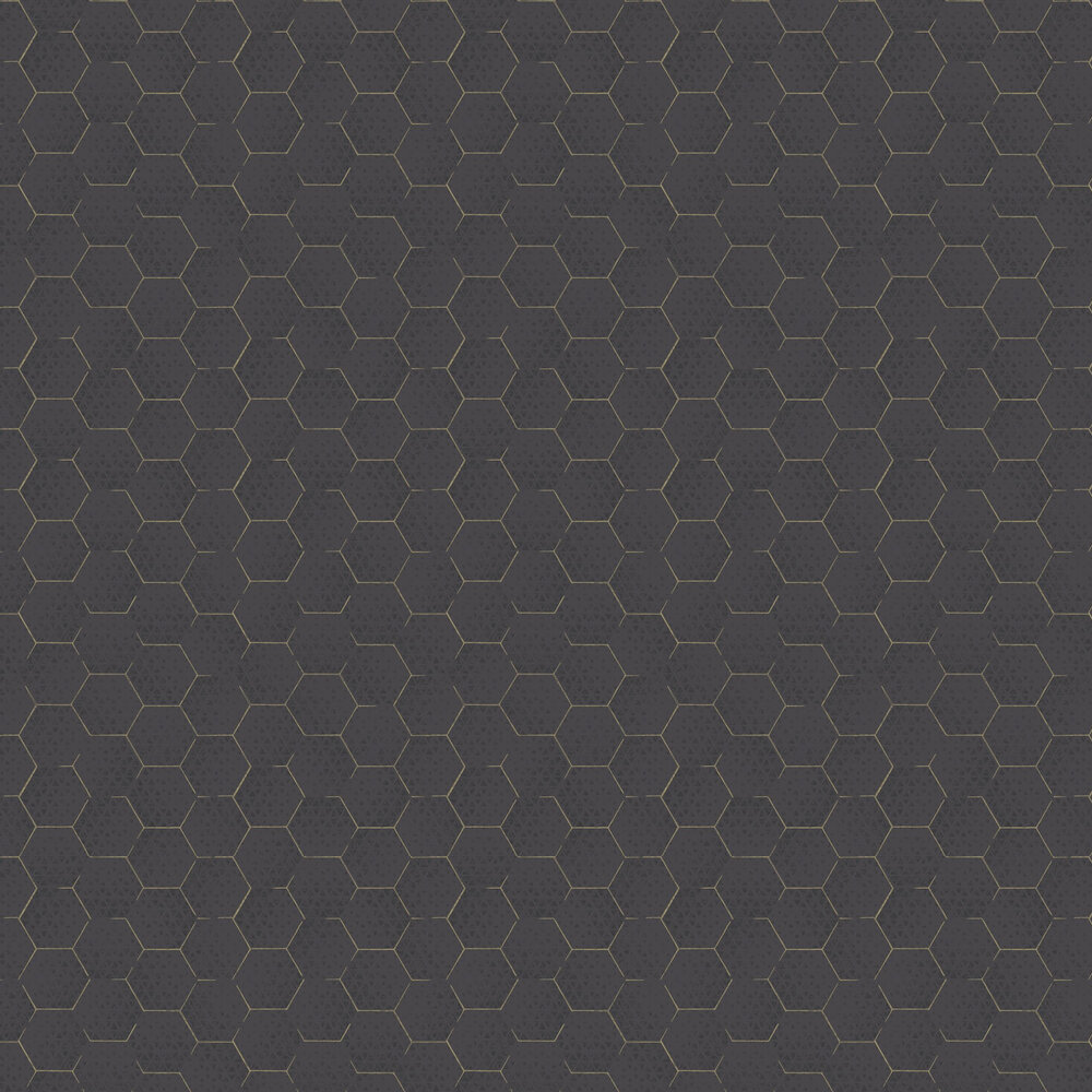 Geometric Wallpaper - Black - by Eijffinger