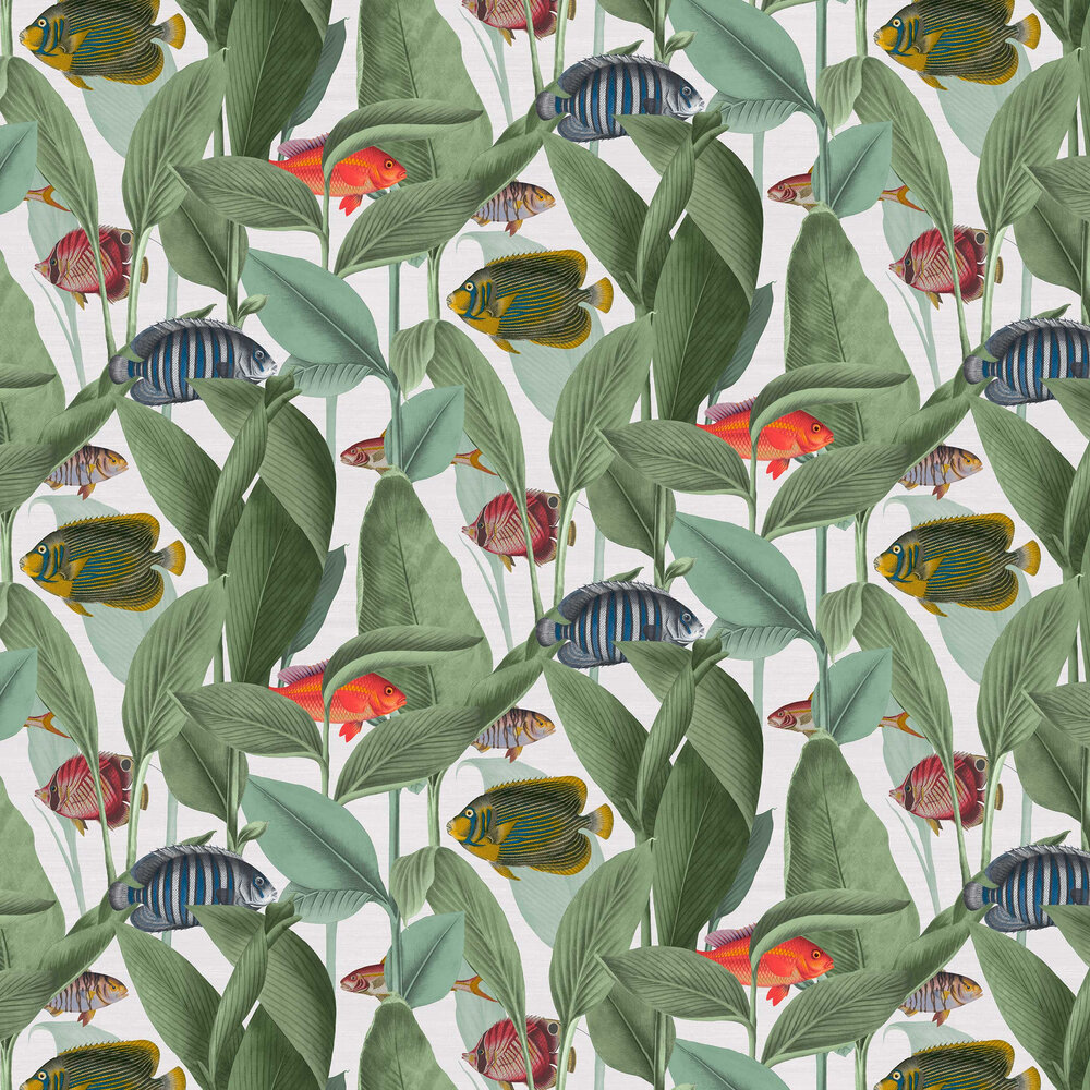 Aquarium Wallpaper - Lush - by Graham & Brown