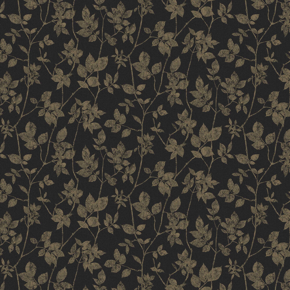 Luna Wallpaper - Charcoal - by Graham & Brown