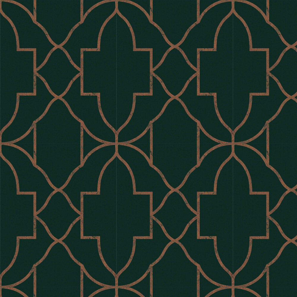 Versailles Wallpaper - Emerald - by Graham & Brown