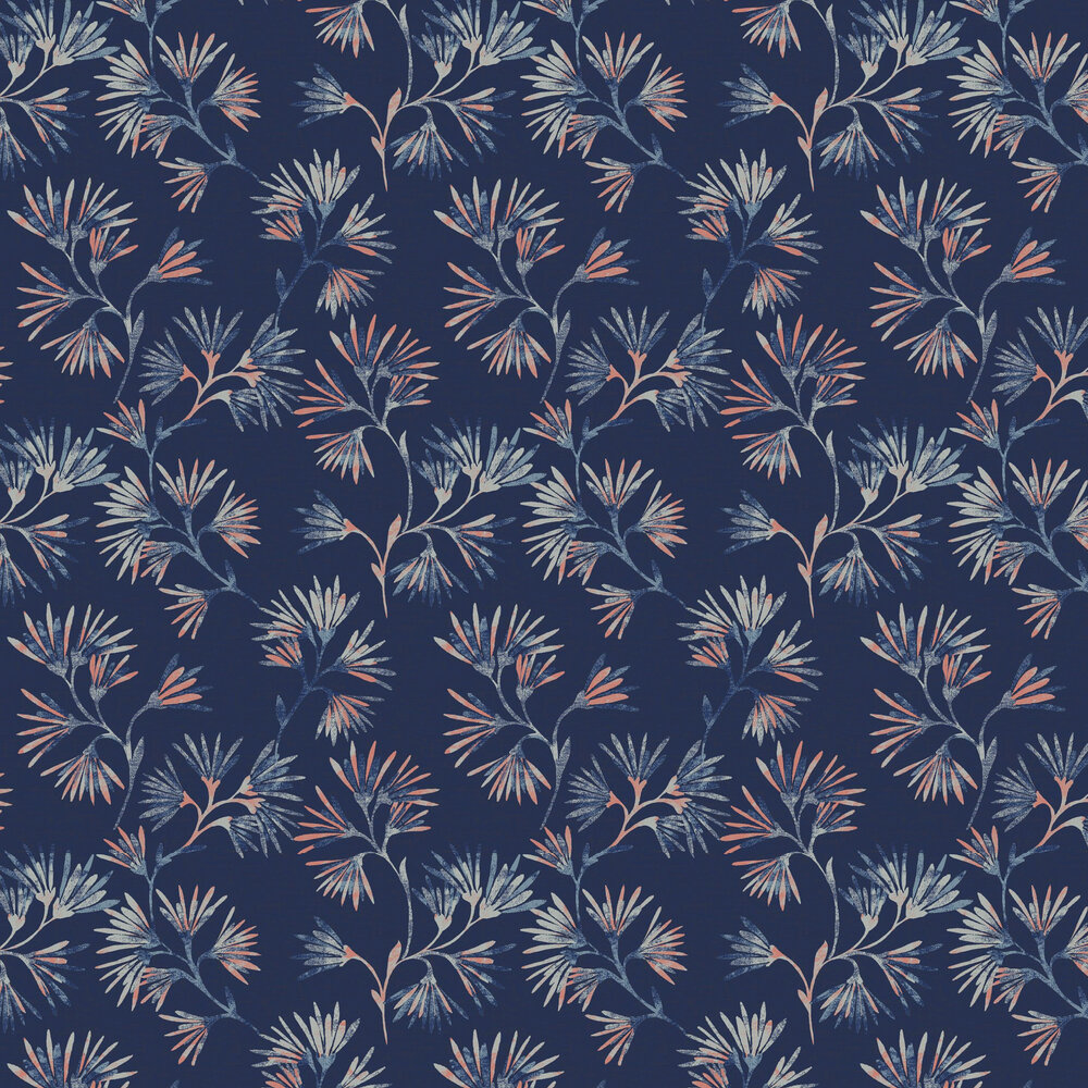 Branches Wallpaper - Blue - by Eijffinger