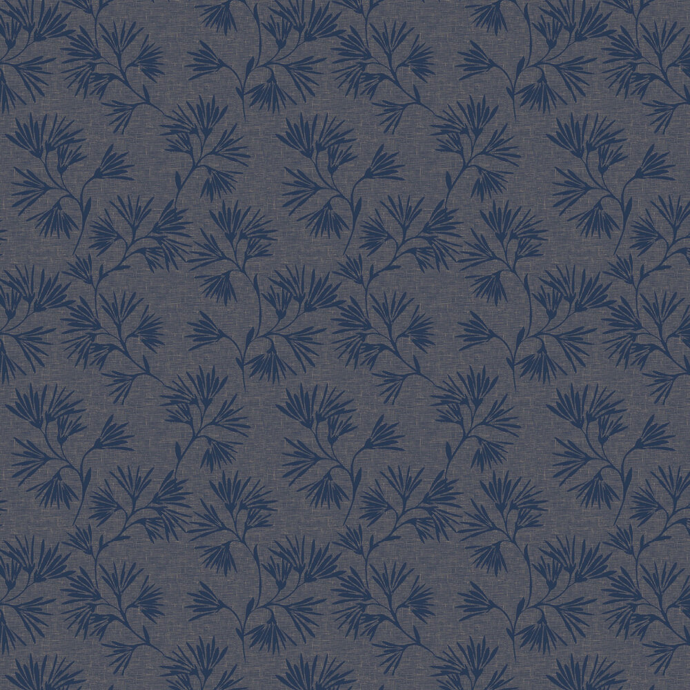Branches Wallpaper - Blue - by Eijffinger