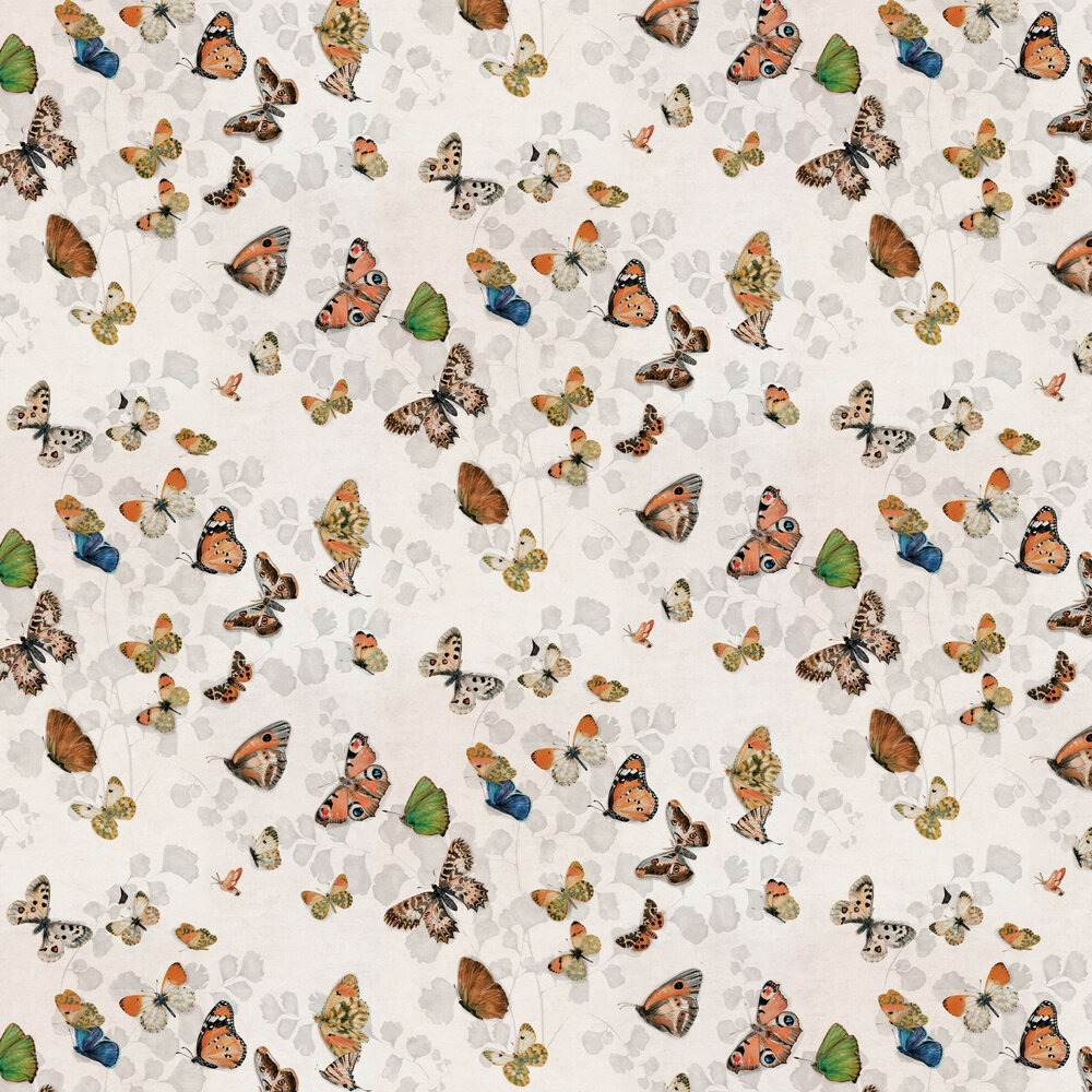 Magic Butterflies Wallpaper - Linen - by Coordonne