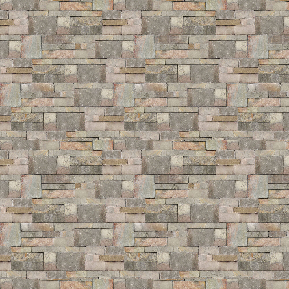 Sandstone Wallpaper - Beige - by Contour