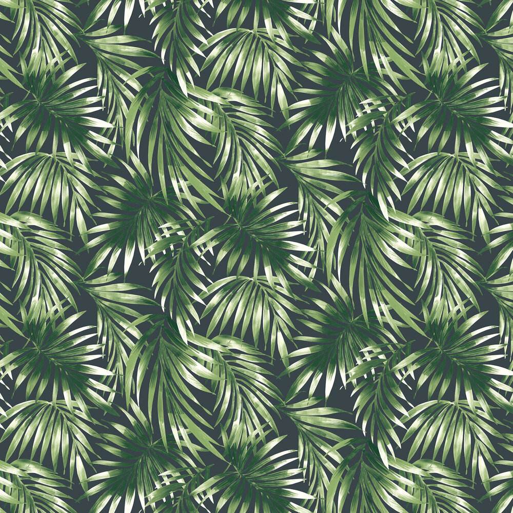 Elegant Leaves Wallpaper - Green - by Superfresco Easy