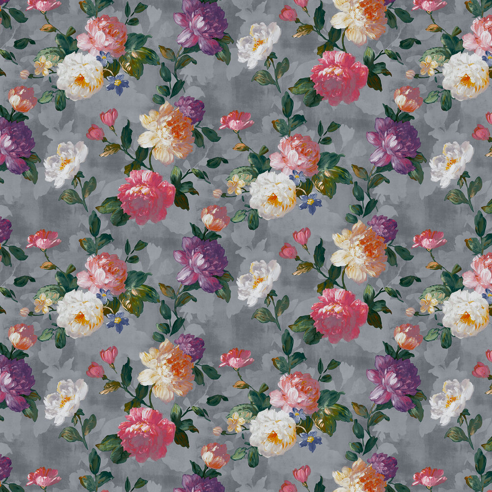 Isabelle Wallpaper - Grey - by Superfresco Easy