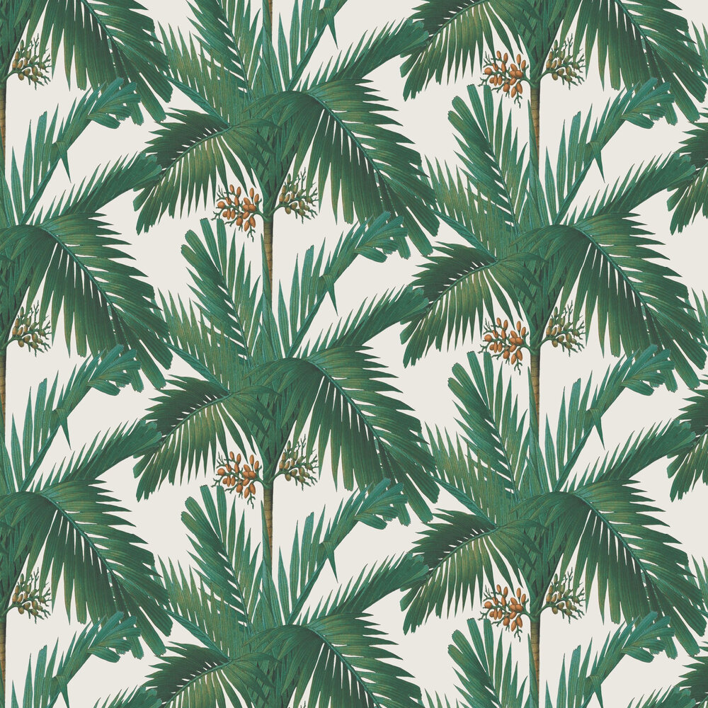 Palm Spring Wallpaper - Pearl - by Rebel Walls