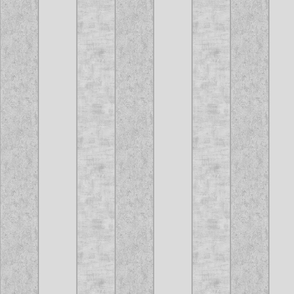 Milan Stripe  Wallpaper - Silver - by Superfresco