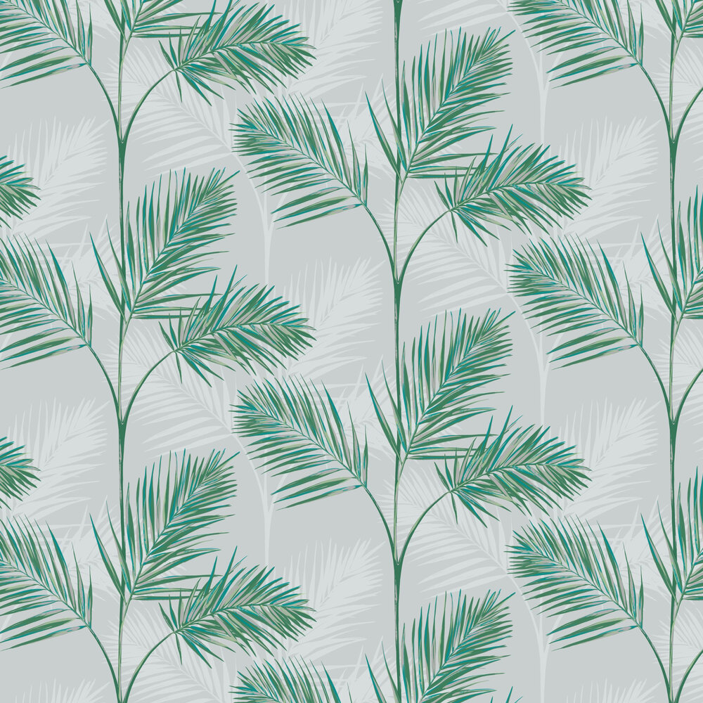South Beach Wallpaper - Green - by Albany
