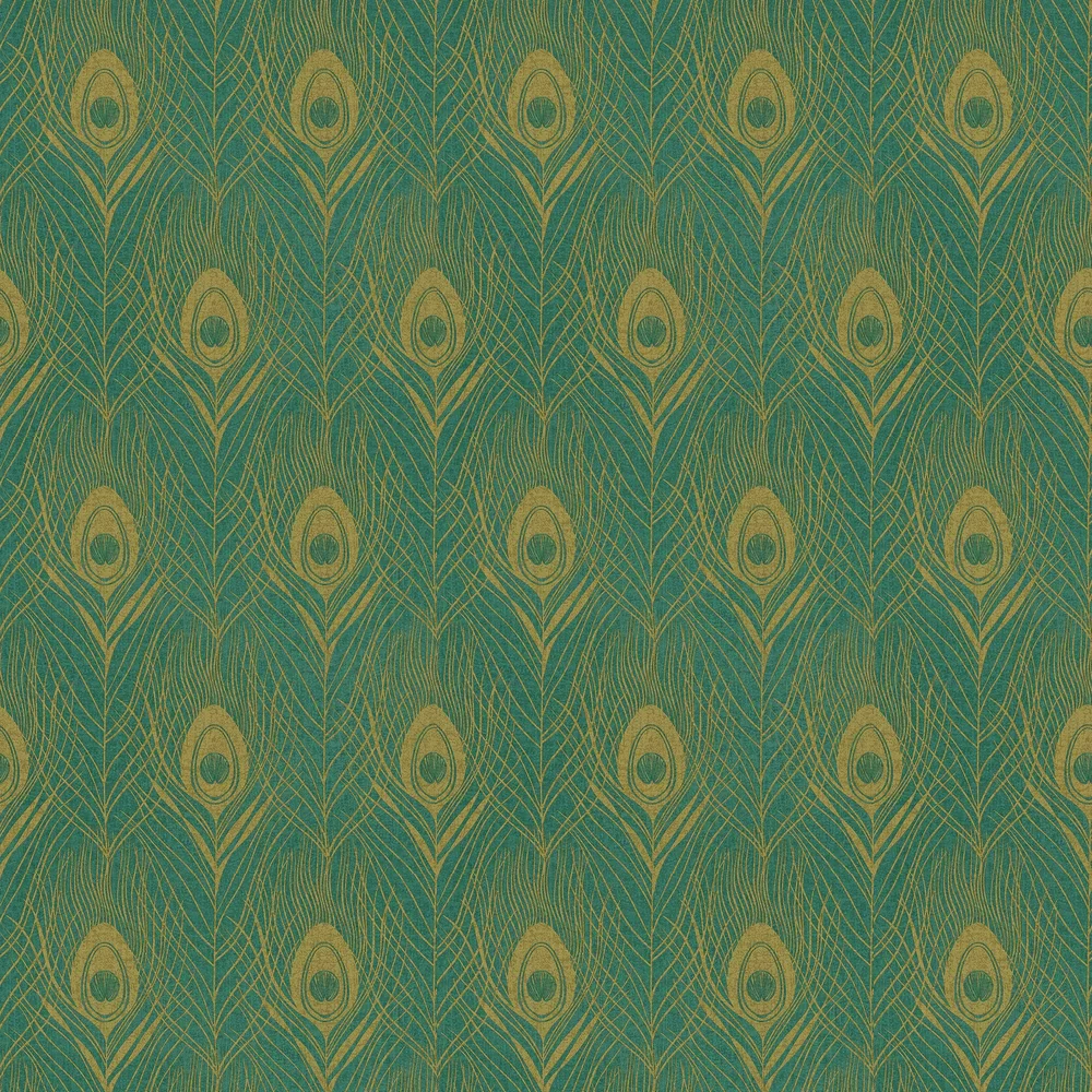 Galerie Wallpaper Peacock Feather AC60006