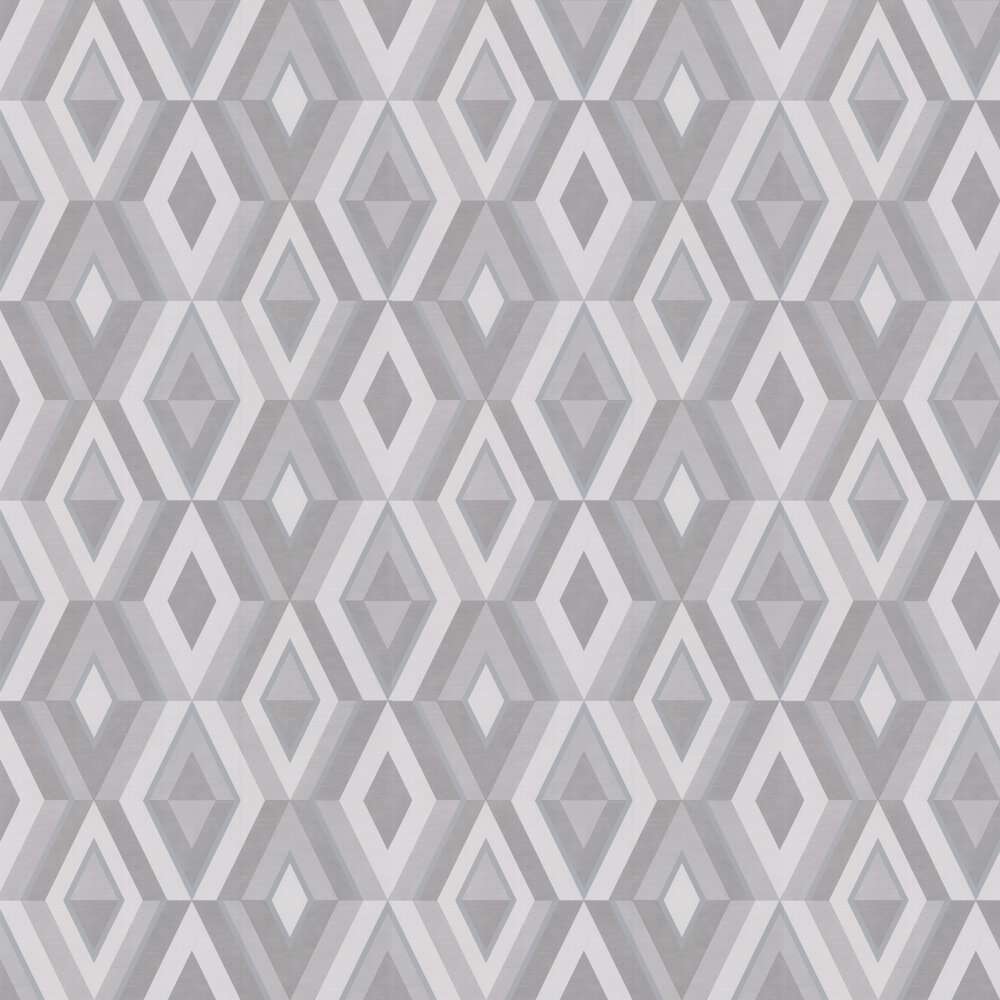 Shard Geo Wallpaper - Silver - by Albany
