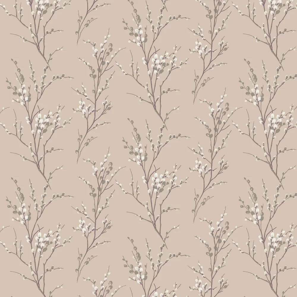 Laura Ashley Wallpaper Pussy Willow 113358