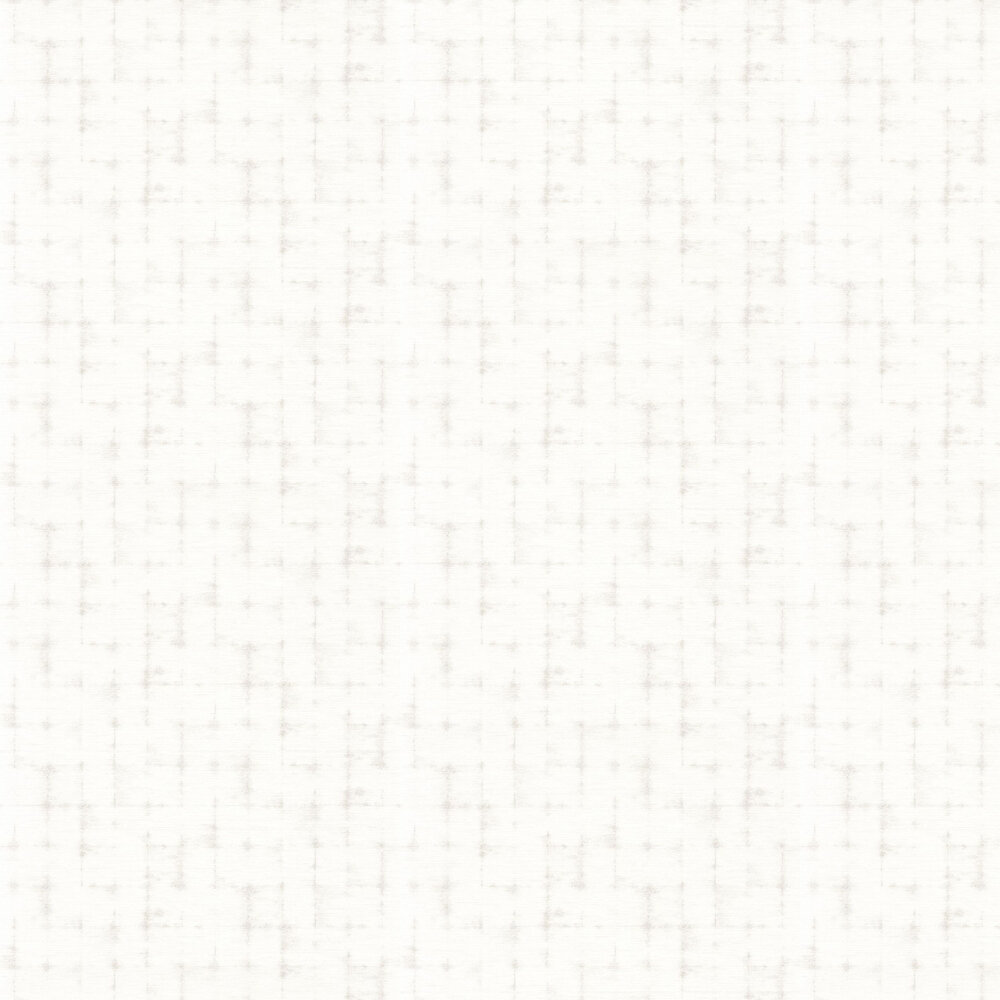 Fiction Wallpaper - Blanc - by Casadeco