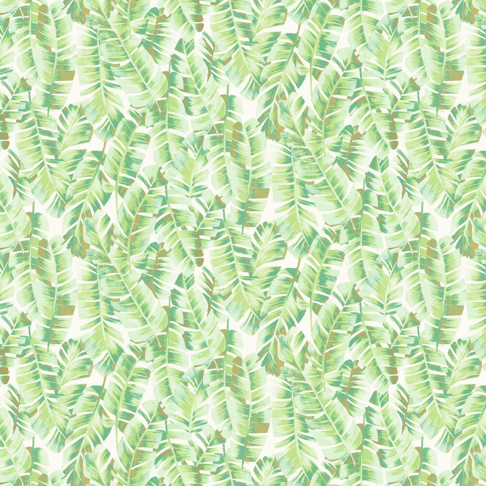 Folium Wallpaper - Vert Feuille - by Casadeco