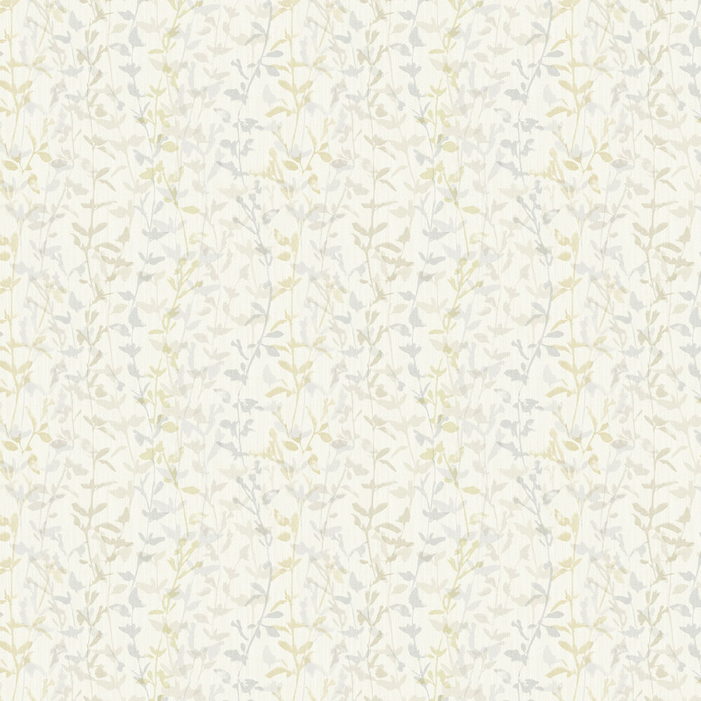 Thea Wallpaper - Yellow/Grey - by Scott Living