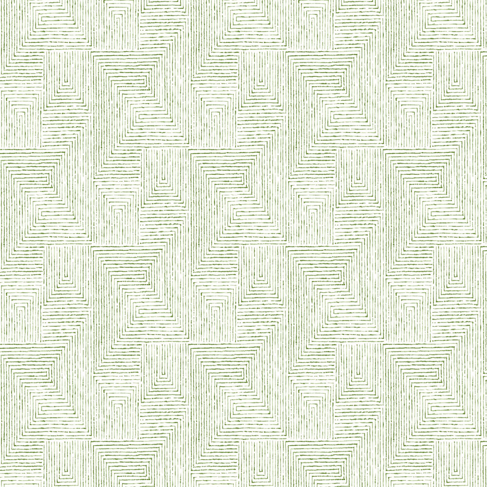 Merritt Wallpaper - Green - by Scott Living