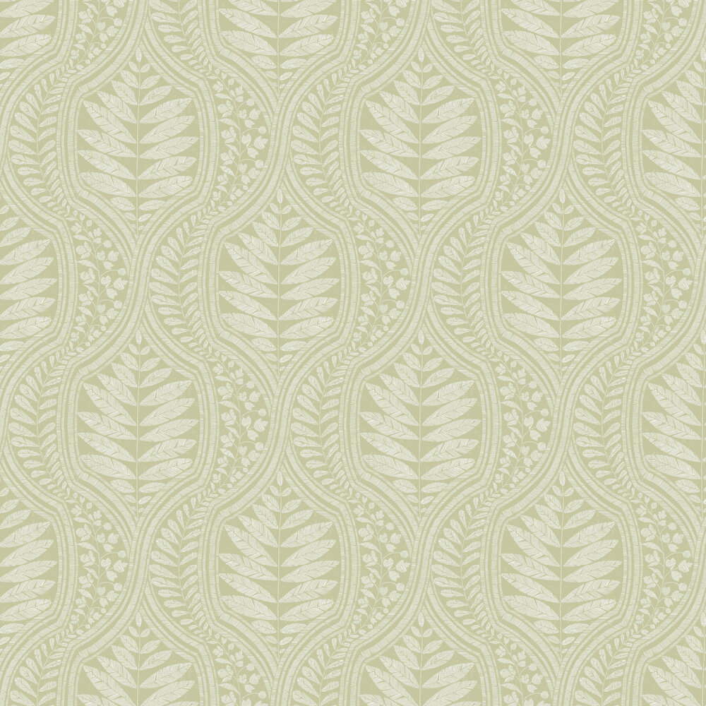 Juno Wallpaper - Green - by Scott Living
