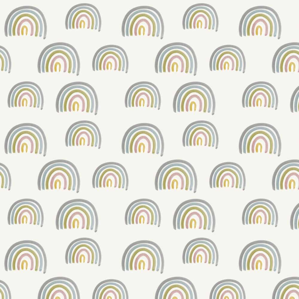 Rainbow Wallpaper - Multi - by Stil Haven