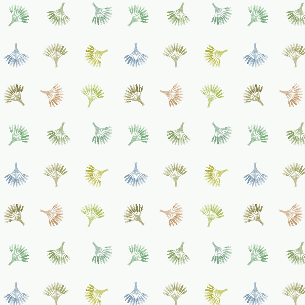 Pumeria Wallpaper - Palm Green - by Stil Haven