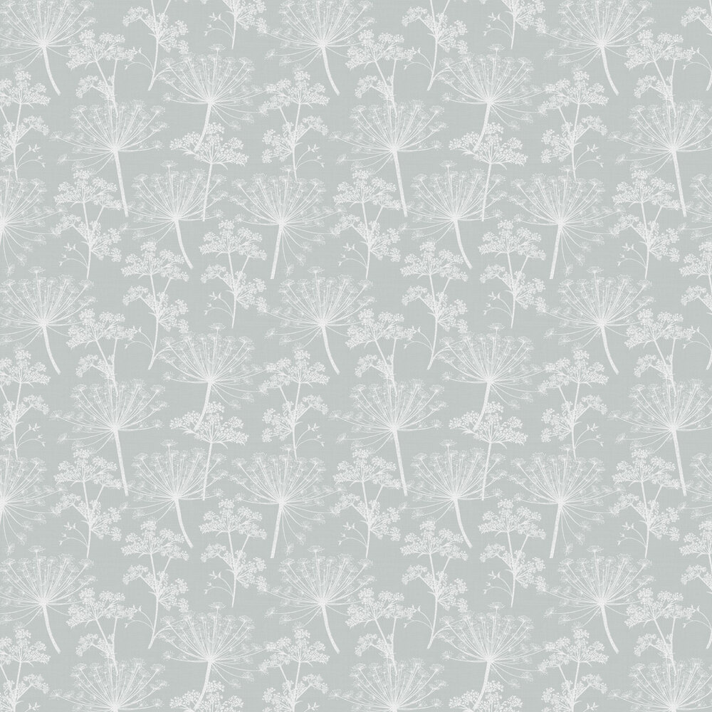 Cow Parsley Wallpaper - Mineral - by Stil Haven
