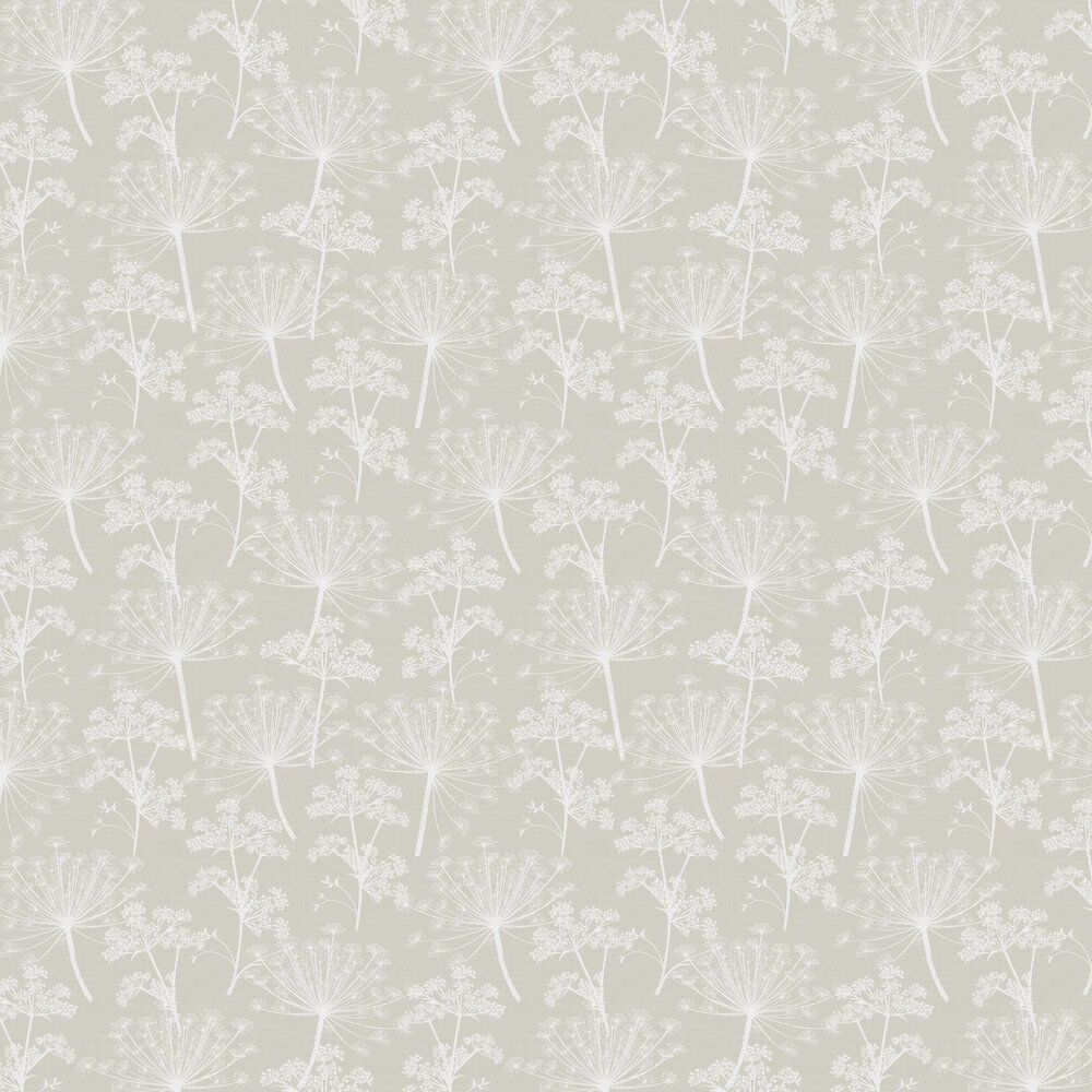 Cow Parsley Wallpaper - Putty - by Stil Haven