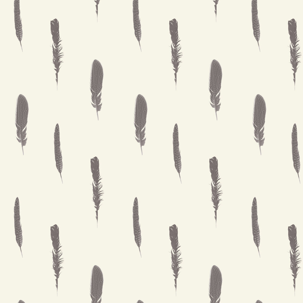 Feather Wallpaper - Cream - by Stil Haven