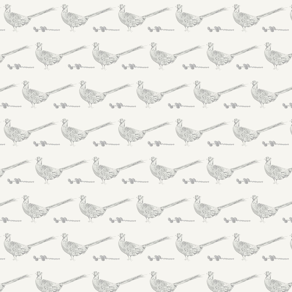 Pheasant Wallpaper - Smoke - by Stil Haven