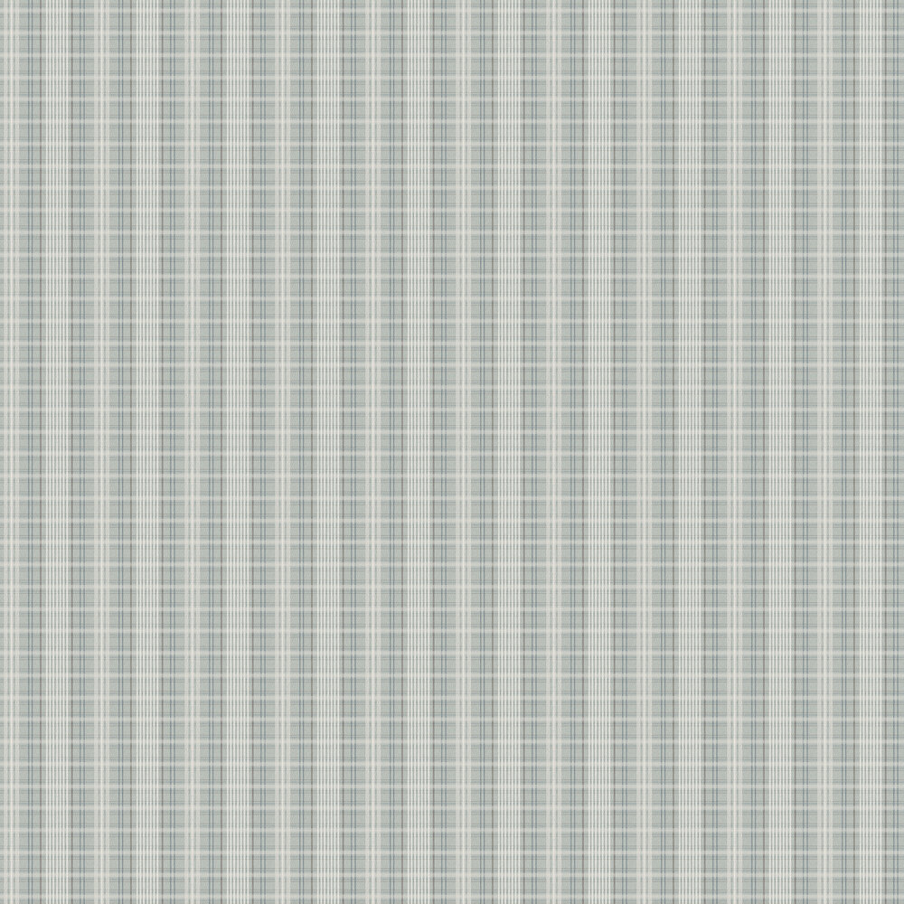 Tailor´s Tweed Wallpaper - Pale Turquoise - by Boråstapeter