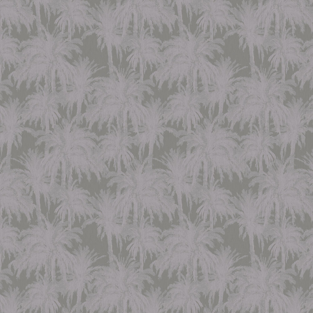 Treetops Wallpaper - Grey - by Ted Baker
