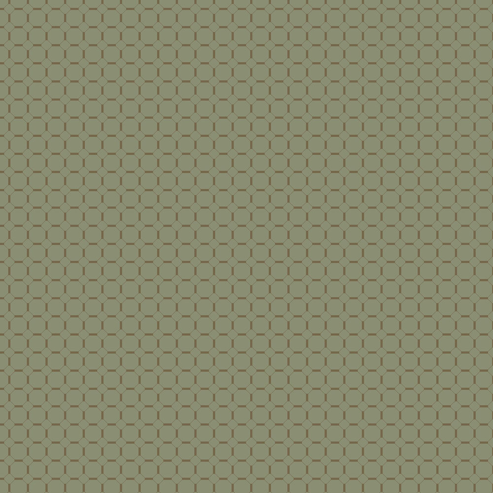 Chesnut Wallpaper - Sage - by Ted Baker