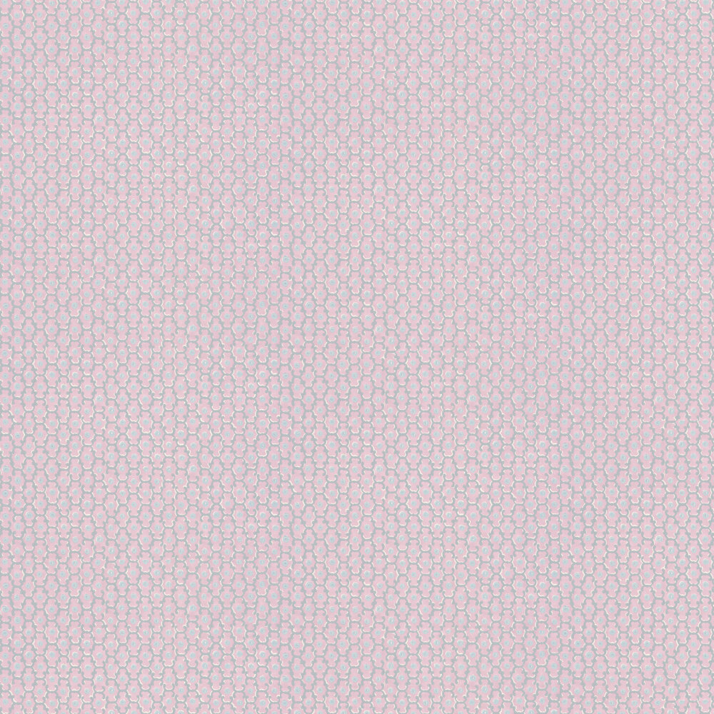 Moy Wallpaper - Pink - by Little Greene