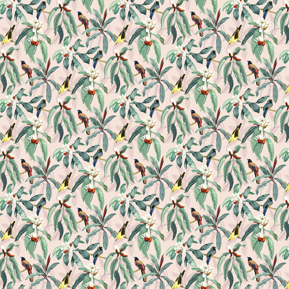 Michelia Wallpaper - Blush - by Osborne & Little