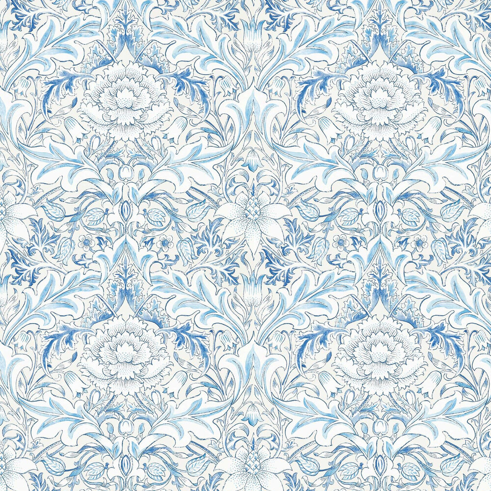 Severne Wallpaper - Woad - by Morris