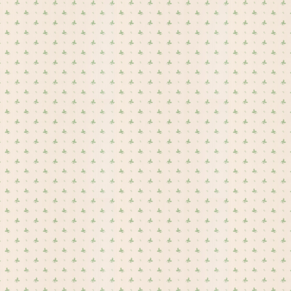 Ashling Wallpaper - Green - by Colefax and Fowler