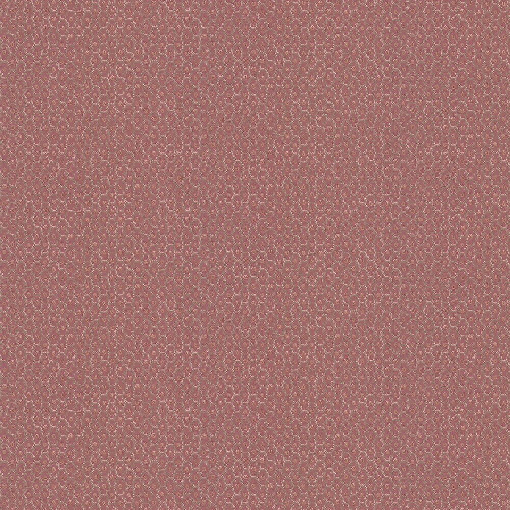 Moy Wallpaper - Red Ochre - by Little Greene