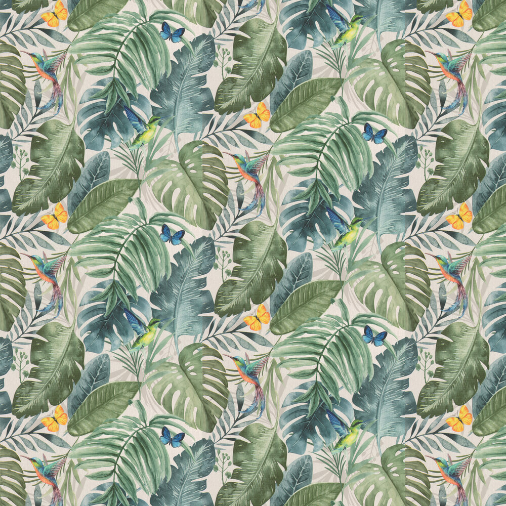 Tropical Rainforest Wallpaper - Multi - by Arthouse