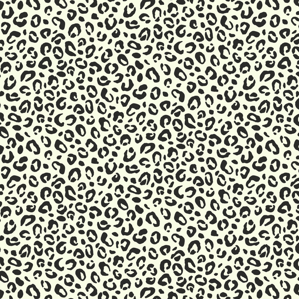 Sequin Leopard Wallpaper - Mono - by Arthouse