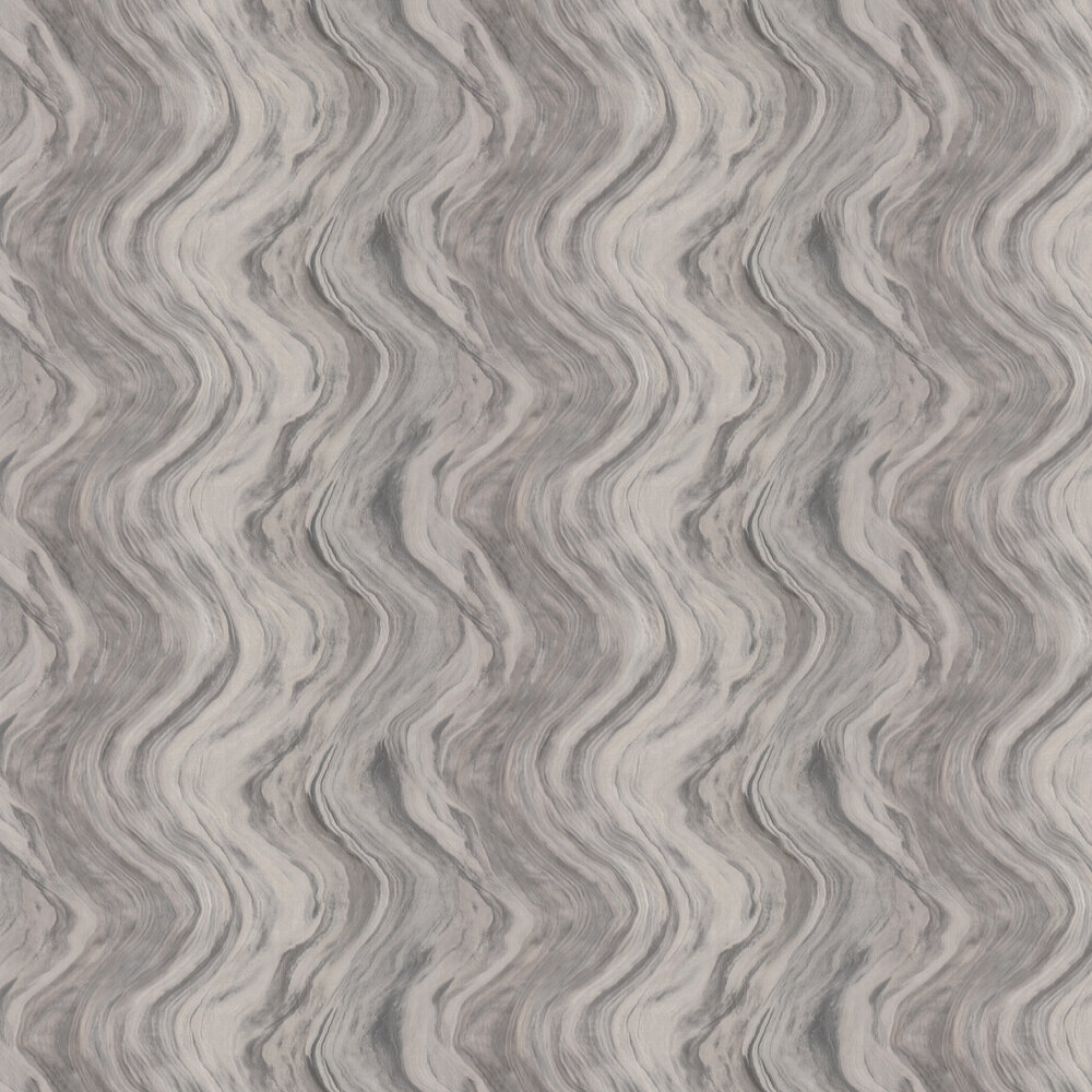Chakra Wallpaper - Grey / Silver - by Arthouse