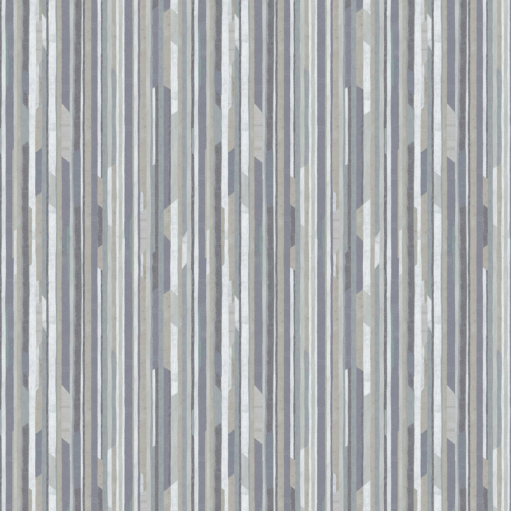 Teixits Wallpaper - Steel Grey - by Tres Tintas