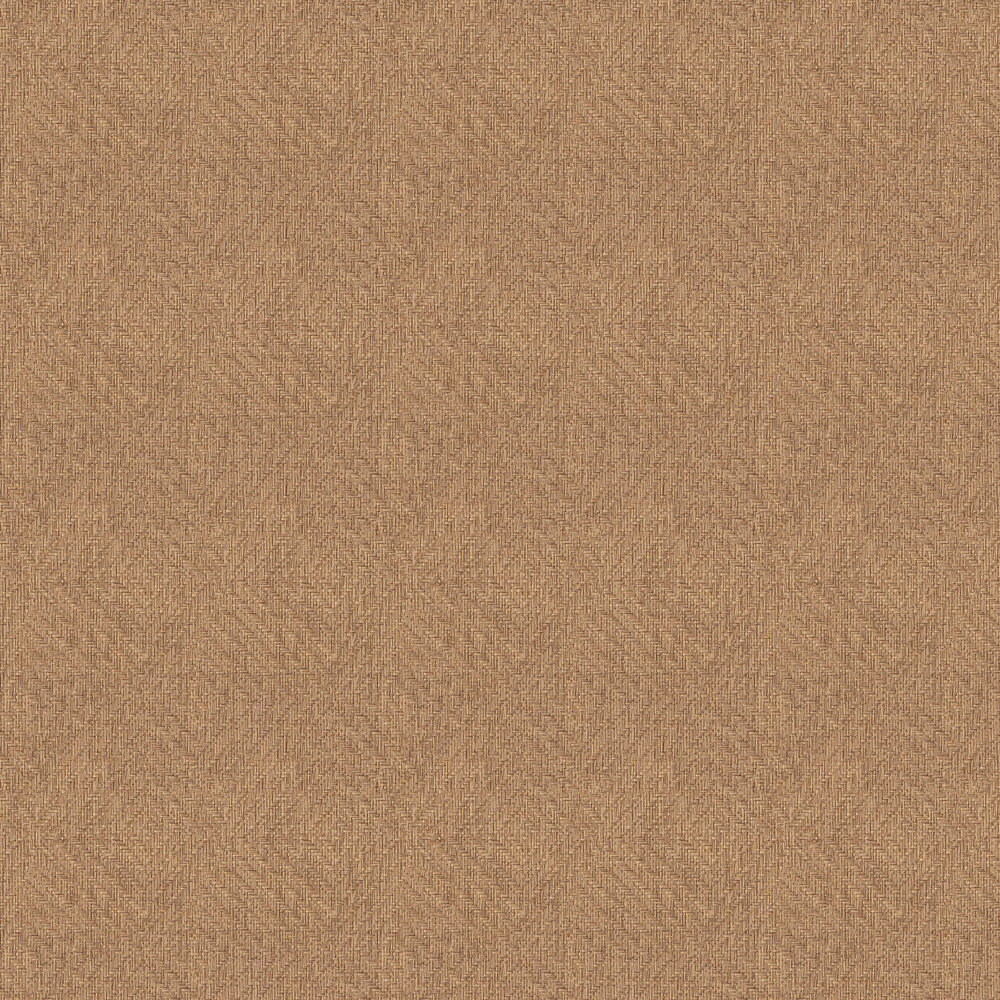 Faux Wicker weave Wallpaper - Brown - by Coordonne