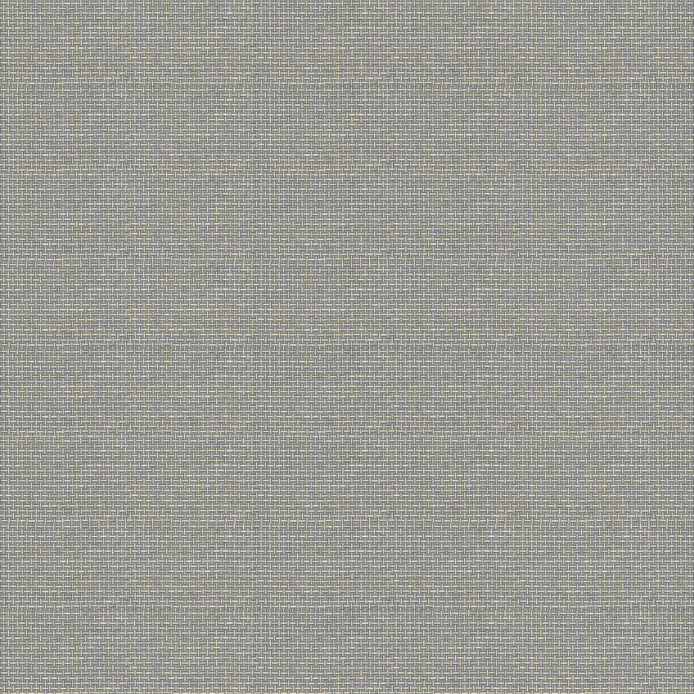 Faux Lattice Weave Wallpaper - Grey - by Coordonne