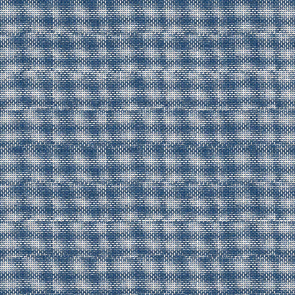 Faux Lattice Weave Wallpaper - Blue - by Coordonne