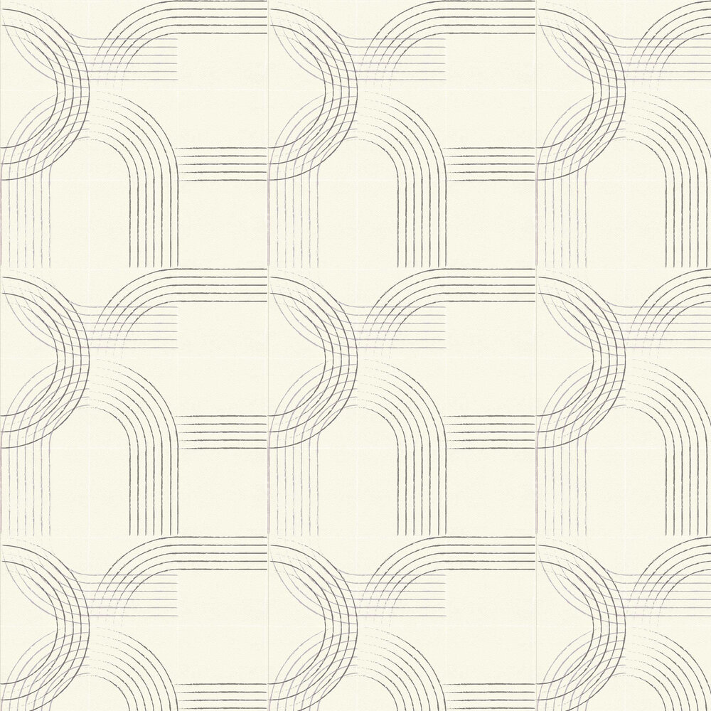 Frecuency Wallpaper - Cream - by Tres Tintas
